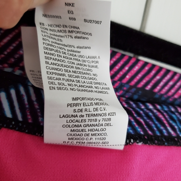 Nike Hipster Line Up Print Laser Cut Bikini Bottom - Picture 10 of 11